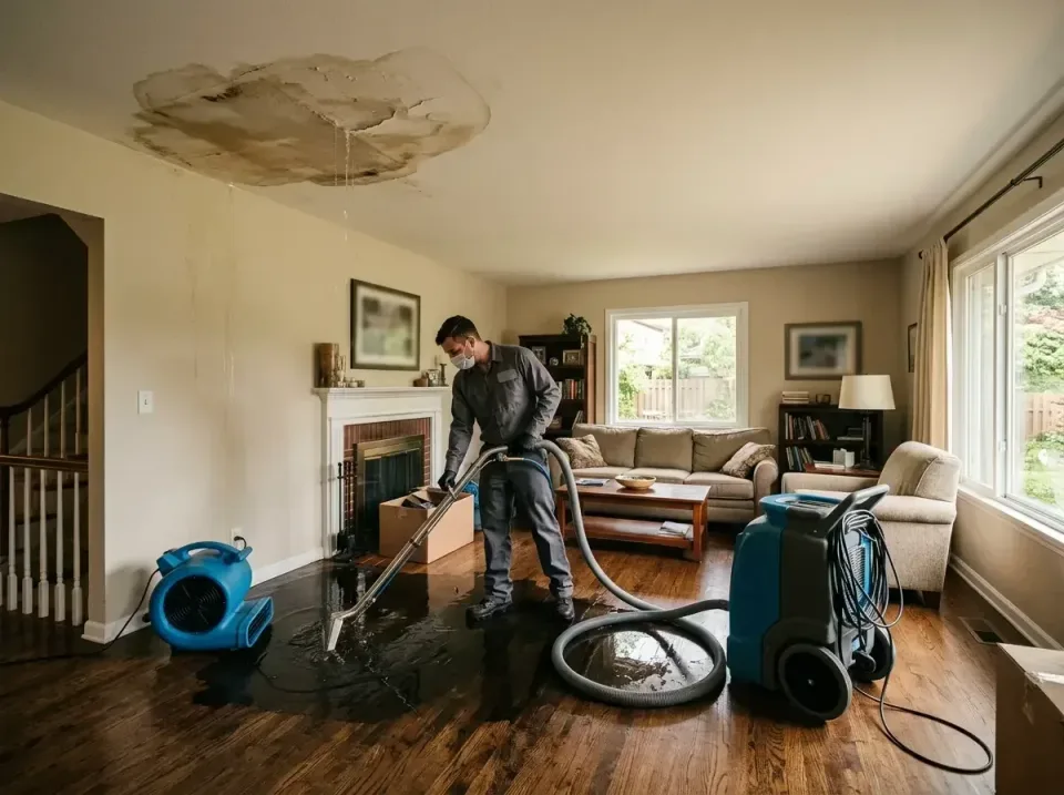attic-pipe-burst-ceiling-drip-008 — frequently asked questions, Water Damage Restoration & Carpet Care in South Pittsburg, TN
